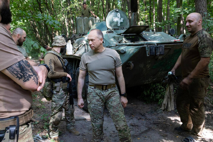 Сирський  інспектує готовність ЗСУ до виконання бойових завдань на фронті (фото)