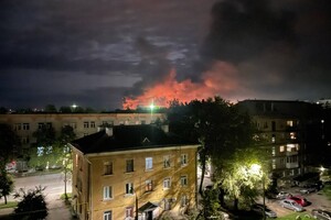 У Липецьку горить військовий аеродром після атаки дронів, оголошено евакуацію