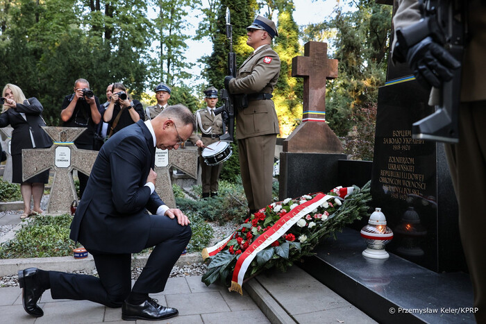 Президент Польщі вшанував пам’ять воїнів УНР