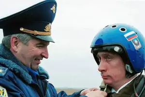 Олександр Харчевський і Володимир Путін у 2000 році