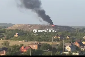 У Ростовській області сталася нова пожежа