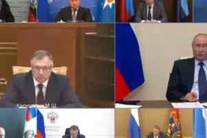 Губернатор Білгородської області Гладков доповів Путіну, що  росіянам треба готуватися до складного опалювального сезону