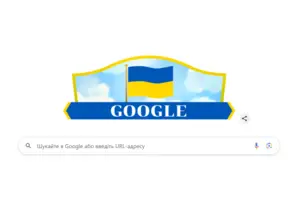 Google присвятив дудл Дню Незалежності України