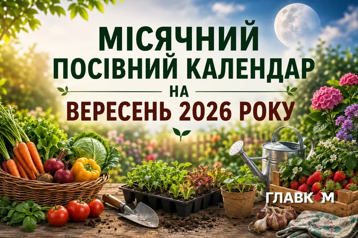 Місячний посівний календар на вересень 2026 року: коли краще збирати врожай