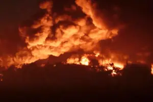 Росіяни наголошують, що постраждалих внаслідок пожежі немає