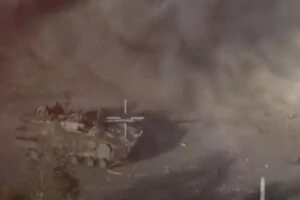 Під час обстрілу артилеристи пошкодили БМД-4