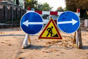 Робочі будуть облаштовувати острівці безпеки для пішоходів