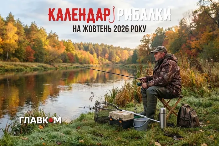 Календар рибалки на жовтень 2026: найкращі дні для кльову та яку рибу ловити