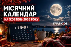 У жовтні 2026 року Повня припадає на 26 число