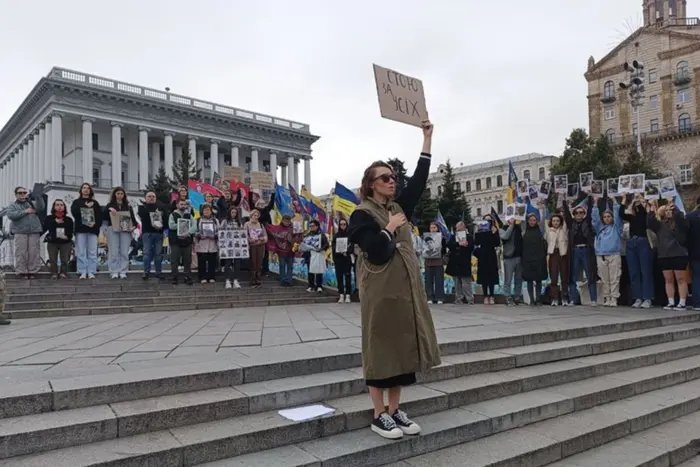 Київ завмер, аби вшанувати пам'ять полеглих героїв (відео) 