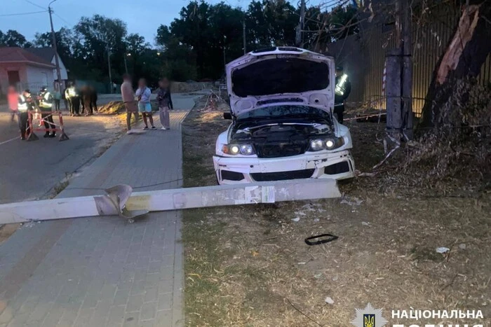 На Київщині водій під кайфом спричинив ДТП (фото)