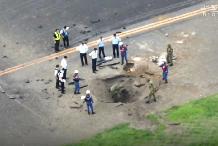  В аеропорту Японії вибухнула американська бомба часів Другої світової війни 