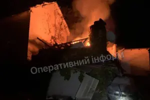 В Ірпені виникла пожежа після атаки БпЛА