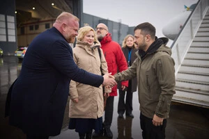 Зеленський вперше прибув до Ісландії з робочим візитом