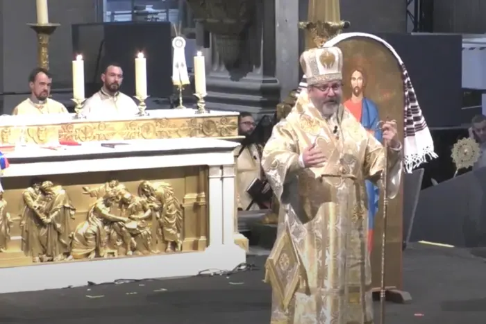 Глава УГКЦ провів літургію в одному з найбільших храмів Парижу (фото)