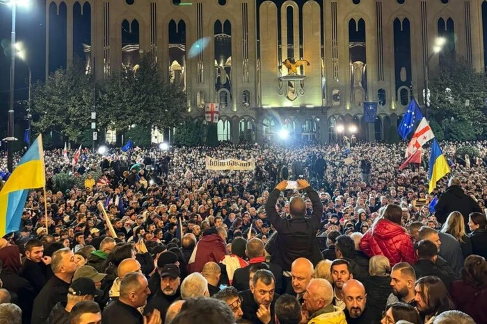 Протести у Тбілісі. Грузинська опозиціонерка закликала Захід не повторювати помилок, зроблених в Україні