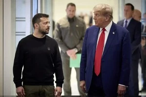 Володимир Зеленський та Дональд Трамп під час зустрічі у вересні цього року 