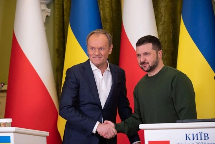 Зеленський і Туск домовилися про обмін візитами найближчим часом