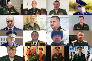 За час повномасштабного вторгнення ліквідовано 16 російських генералів