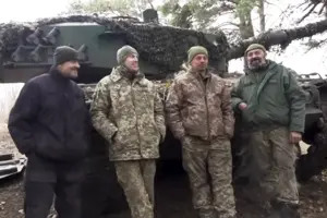 Викладач музики, садівник та будівельник на танку Leopard наводять жах на росіян