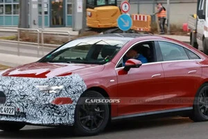 Новый Mercedes CLA тестируется в Германии