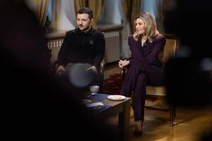 Володимир та Олена Зеленські дали інтерв'ю українським журналістам