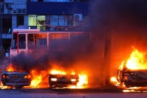 Російські окупанти атакували промислову інфраструктуру Запоріжжя