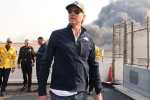 Гевін Ньюсом відвідав місця пожежі