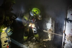 Пожежа супроводжувалась сильним задимленням