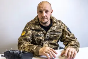 Командувач Сил безпілотних систем Збройних сил України Вадим Сухаревський