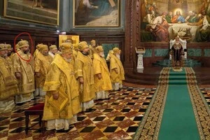 Семеро архієреїв УПЦ МП взяли участь в обряді на честь патріарха Кирила (фото)