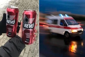 На прогулянці з друзями вони випили 10 банок Revo