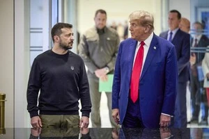 Президент України Володимир Зеленський та президент США Дональд Трамп