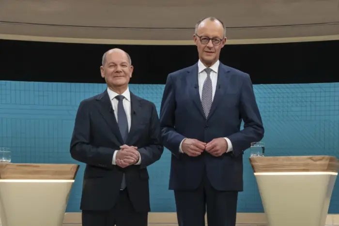 Шольц і Мерц вперше зустрілися на дебатах: говорили про Україну