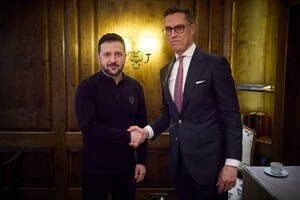 Президент України Володимир Зеленський та президент Фінляндії Александр Стубб на Мюнхенській безпековій конференції