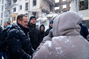 Олексій Кулеба зустрівся з мешканцями Бородянки