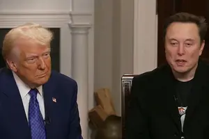 Маск під час спільного інтерв'ю з Трампом розкритикував адміністрацію експрезидента Джо Байдена