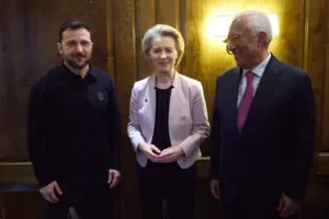 Президент України, глава Єврокомісії та очільник Євроради