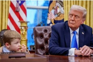 Син Маска відзначився поведінкою у Білому домі