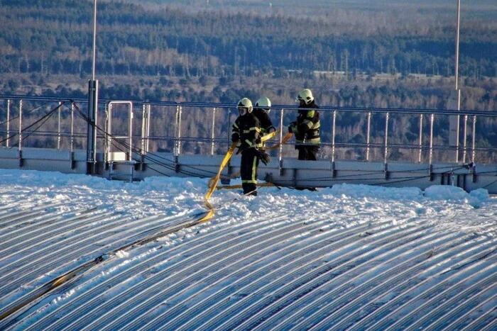 Ліквідація наслідків удару БпЛа по об’єкту «Укриття»: чи є зміни радіаційного фону