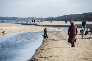 Визначена фахівцями ділянка пляжів у Гданську буде закрита для відвідування