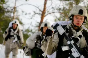 Швеція тренує бригаду арктичних спецпризначенців