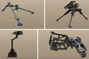 Мала піхотна тринога – це вітчизняний аналог оригінальної триноги для великокаліберного кулемета іноземного виробництва