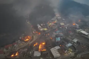 У Південній Кореї вирують пожежі: загинуло 24 людини, знищено старовинний храм