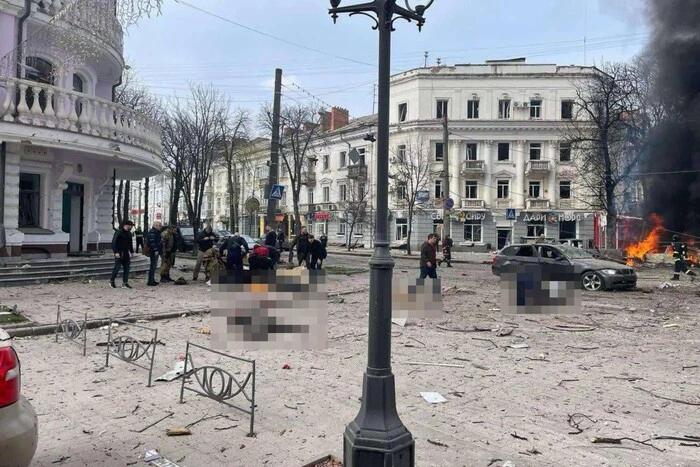 З'явились перші кадри наслідків ворожої атаки по Сумах
