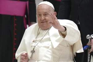 Франциск лише кілька разів з’являвся на публіці після повернення до Ватикану