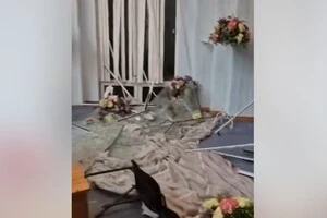 Незважаючи на завдані руйнування, працівники Державної реєстрації актів цивільного стану продовжують виконувати свої обов'язки