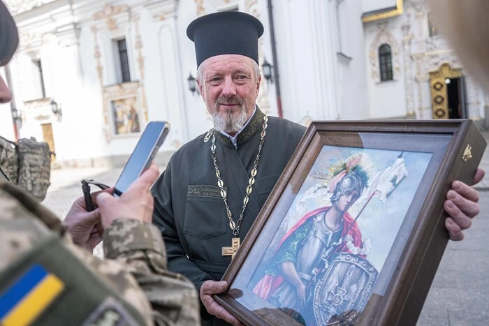У Києво-Печерській лаврі освячено особливу військову ікону