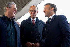 До України прибули Макрон, Туск, Стармер та Мерц