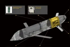 «Бандероль» оснащена бойовою частиною масою до 150 кг; вона здатна долати відстань до 500 км зі швидкістю 500 км/год